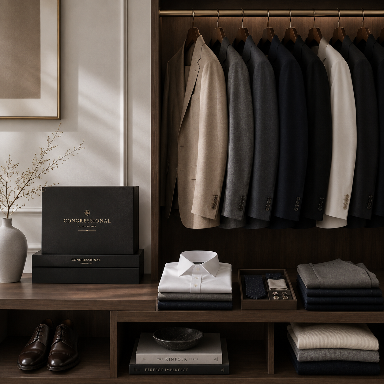 Luxury Congressional Wardrobe