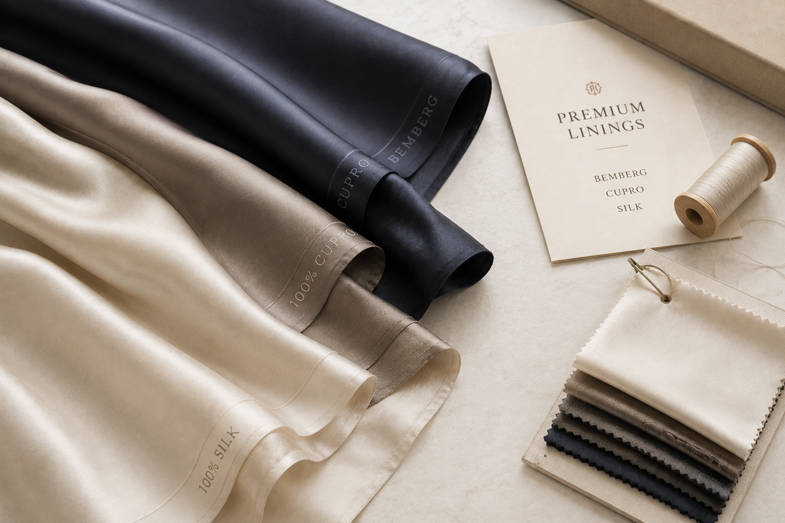 Premium tailoring linings